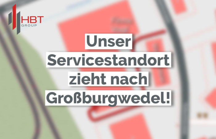 Unser Service zieht um!